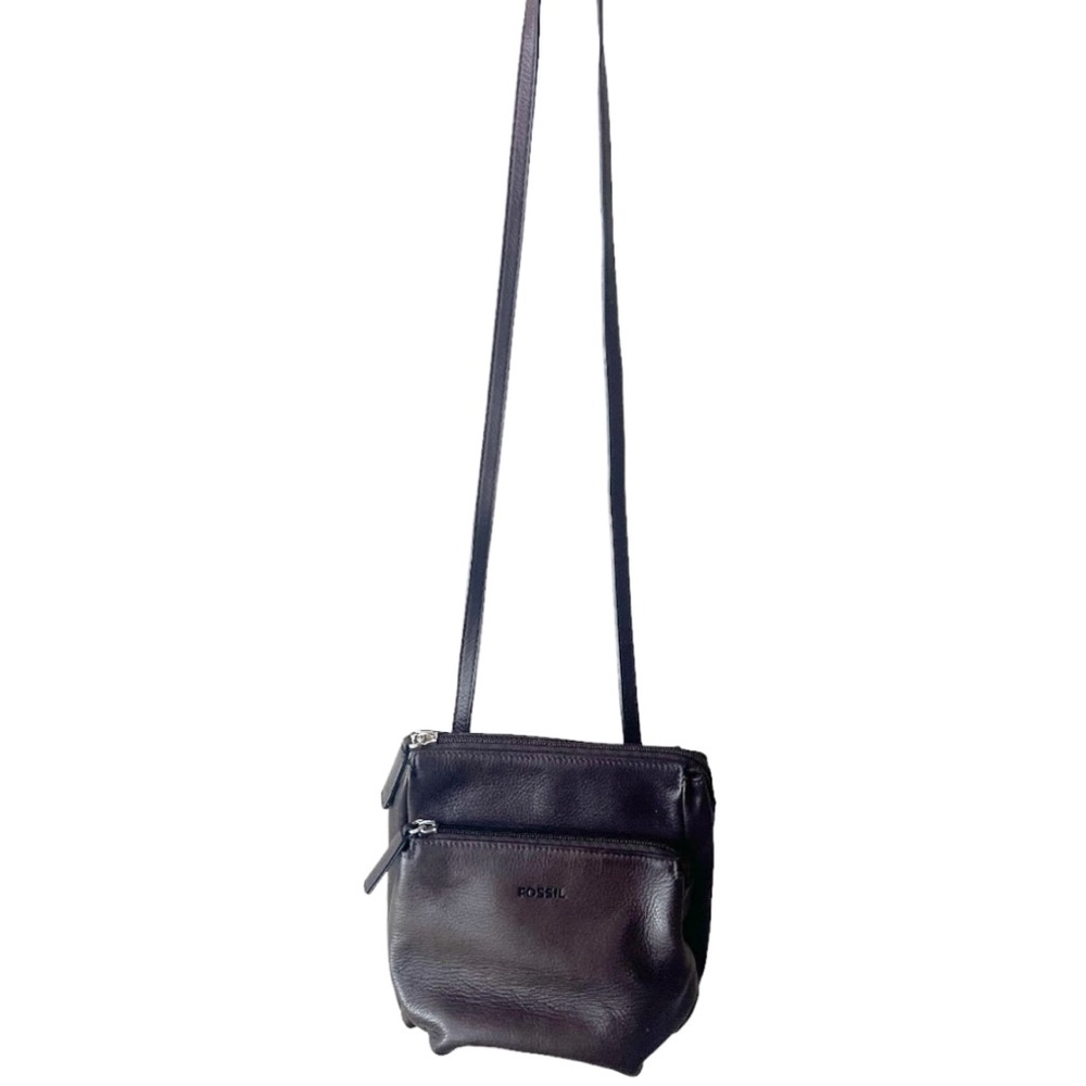 Fossil Explorer Leather Mini brown crossbody Bag